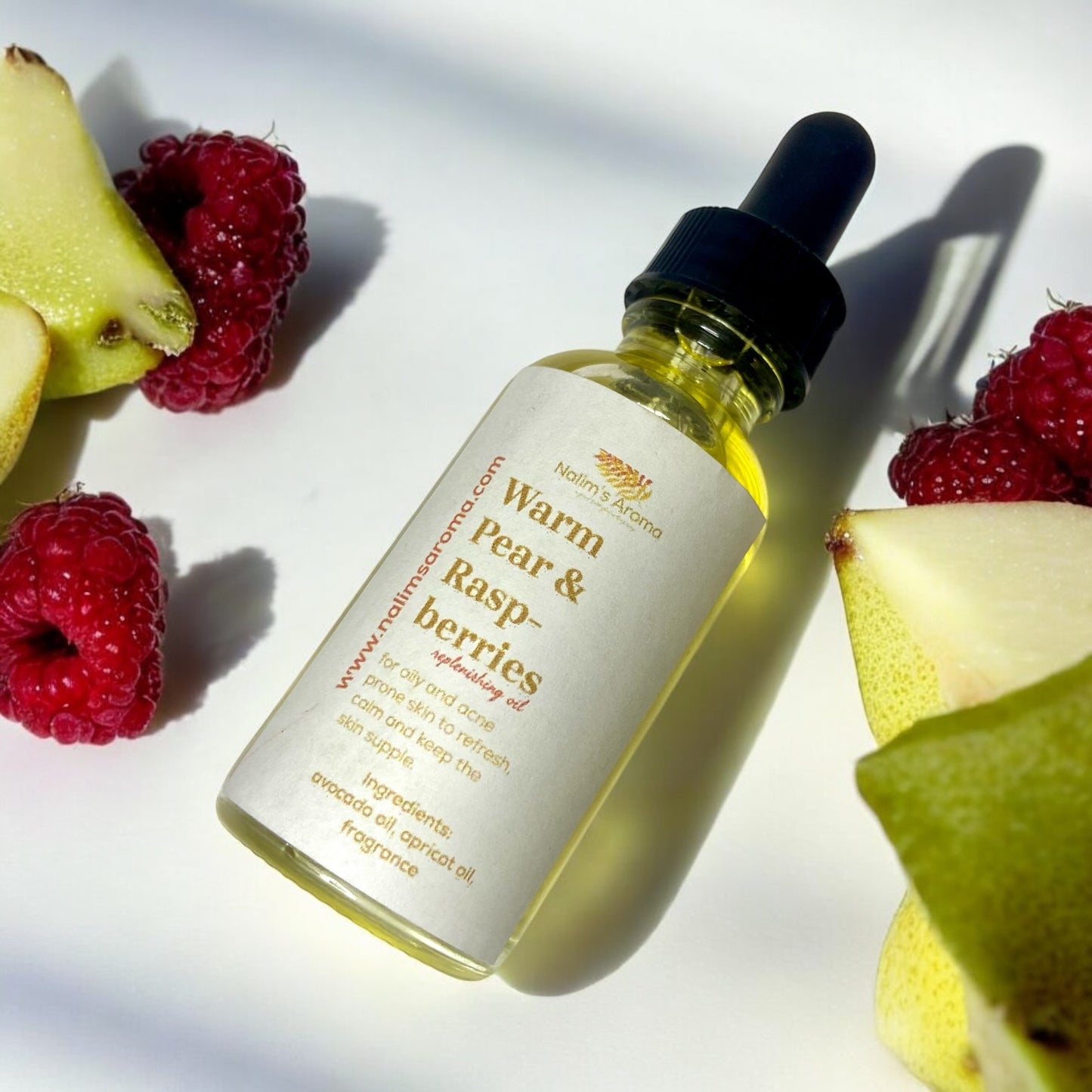 Warm Pear & Raspberries Replenishing Oil
