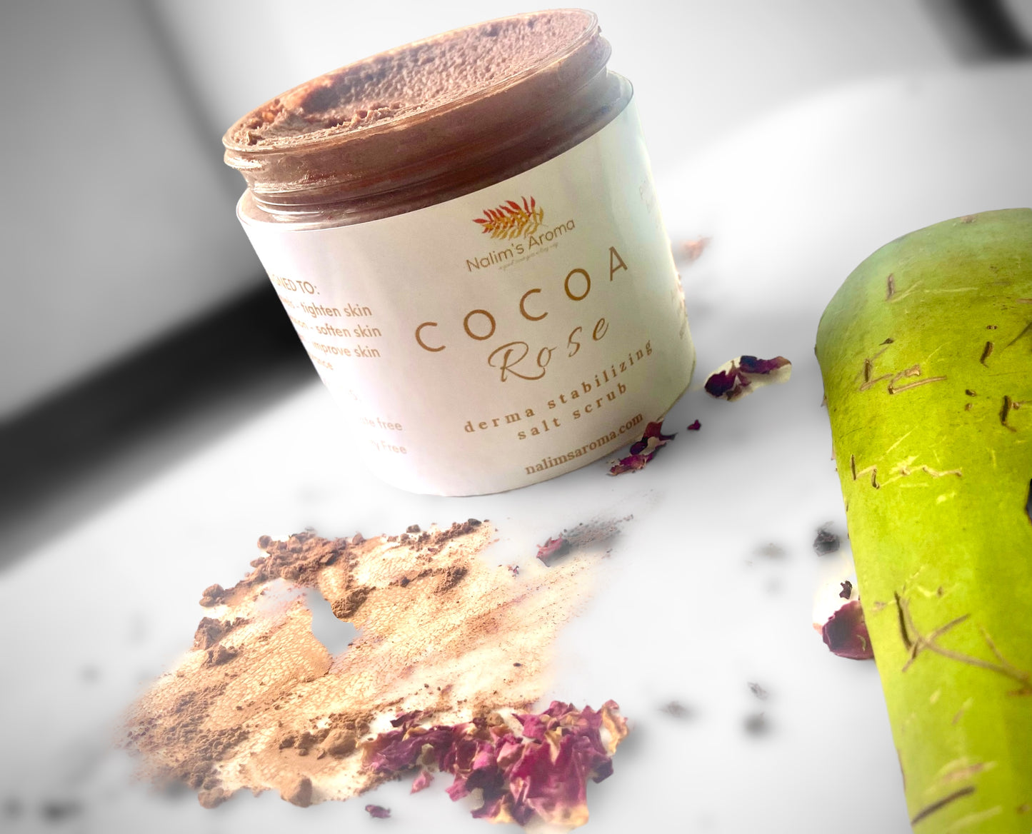COCOA Rose derma stabilizing salt scrub (discontinued)