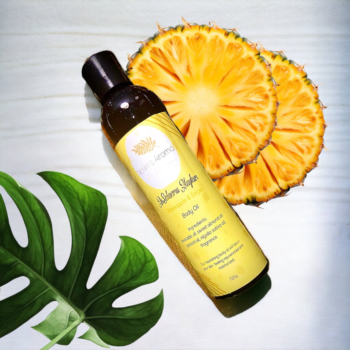 AsSalaamu Alaykum! Body Oil (Pineapple & Sage)