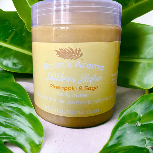 Nalim’s Aroma Pineapple and Sage Scented Body Butter 